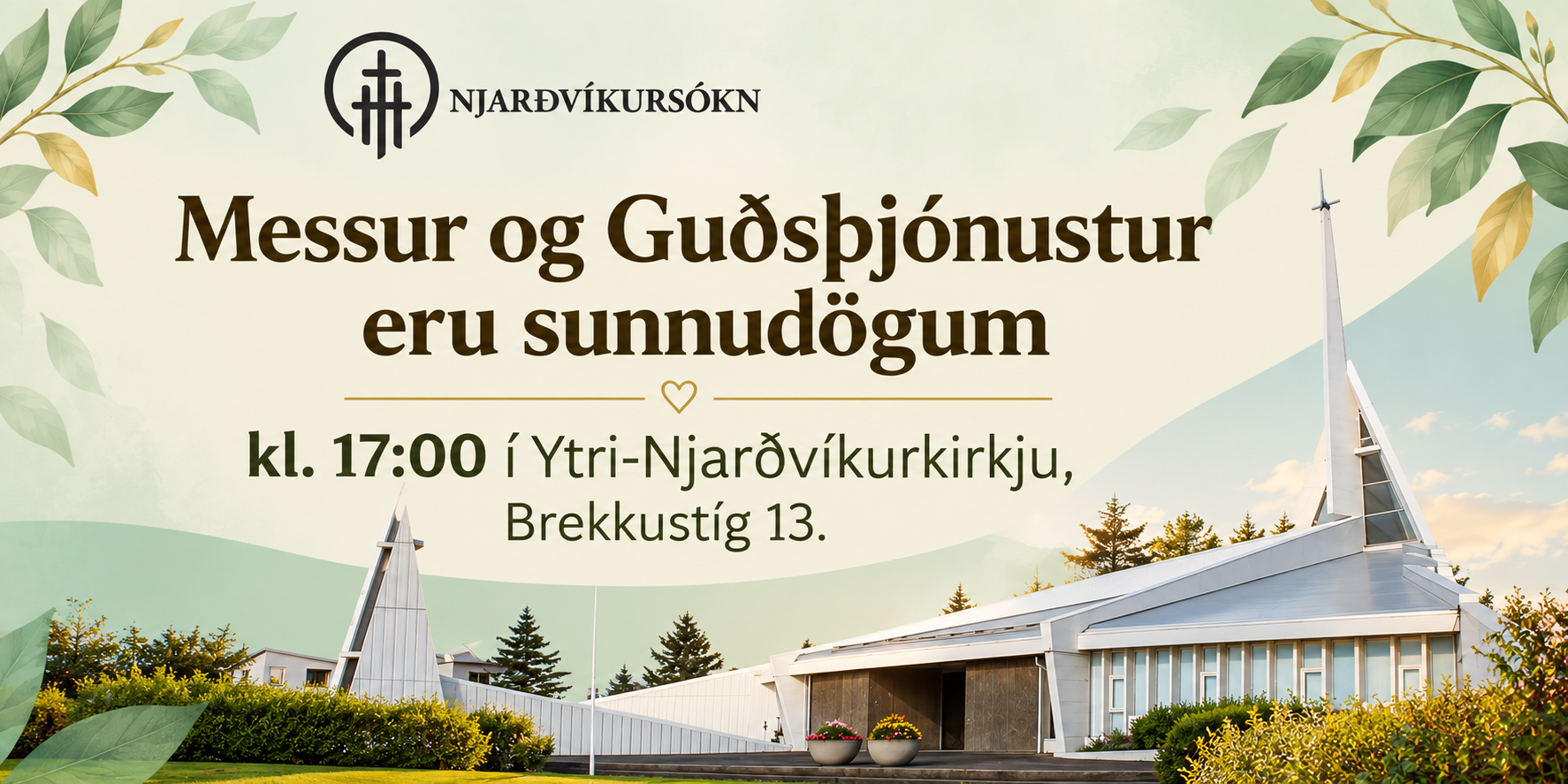 Messur og guðsþjónustur í Njarðvíkurkirkju